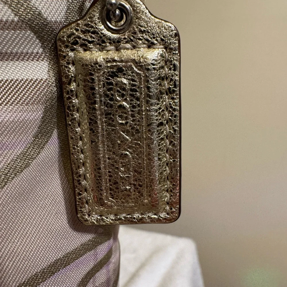 Coach Plaid Shoulder Bag - Picture 6 of 15